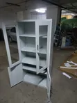 Boss Office Products Kabati la Metal la Kuonyesha - Mlango wa Kioo - 1