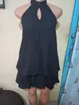Zara Black Backless Dress - 2