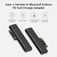 USB-C PD Charger Adapter for Surface Pro 3/4/5/6/7/8 Go - 3