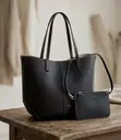 Polene Cyme 2-in-1 Mkoba wa Tote na Mkoba Mdogo (Ukiwa Umebeba) - 2