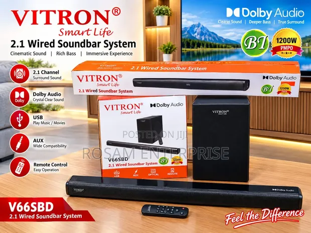 Vitron Soundbar 2.1 V66SBD - 1