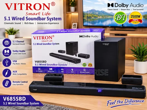 Vitron Soundbar 5.1 V685SBD 22500W - 1