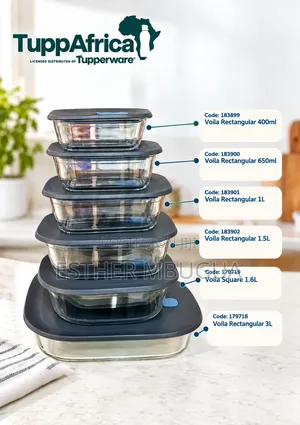 Voila Rectangular Glassware Set