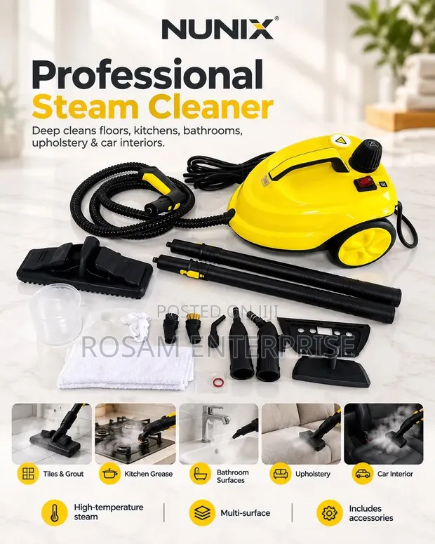Nunix Commercial Steam Vacuum Cleaner - 1