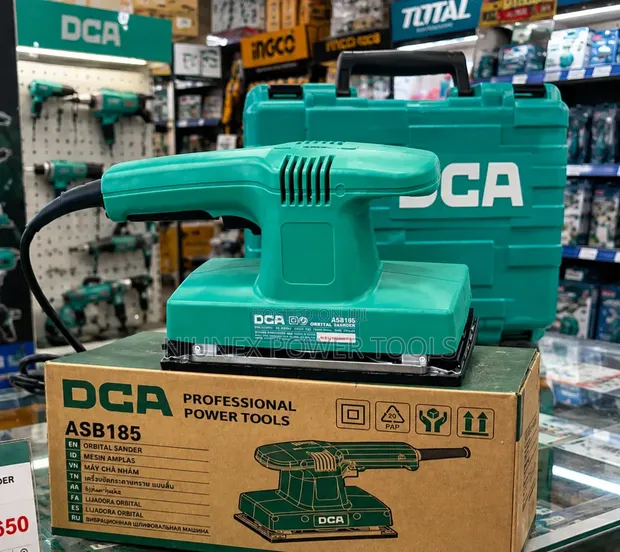 DCA ASB185 Orbital Sander (180W) - 1