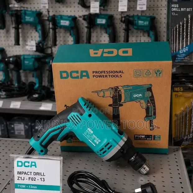 DCA 710W Electric Impact Drill (Model AZJ16) - 1