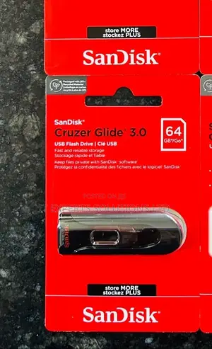 SanDisk Cruzer Glide 3.0 USB Flash Drive 64GB