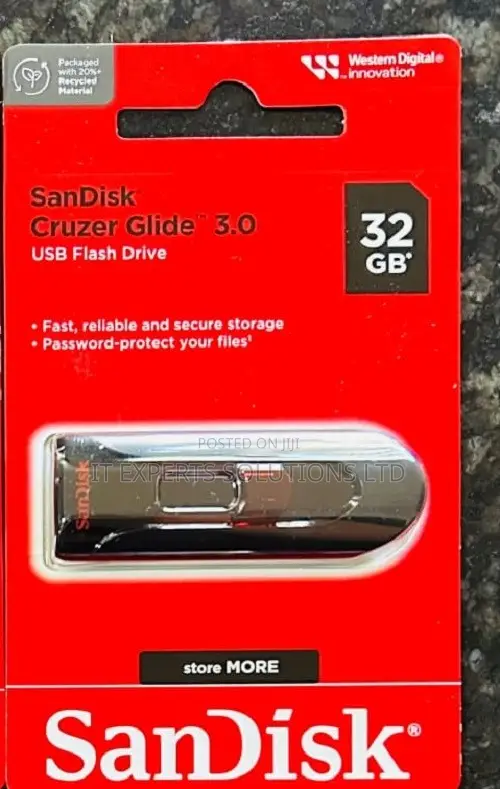 SanDisk Cruzer Glide 3.0 USB Flash Drive 32GB - 1