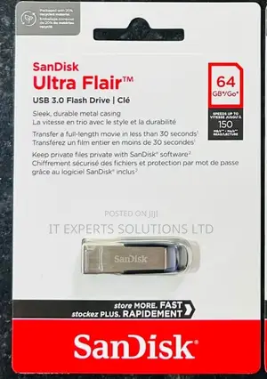 64GB Sandisk Ultra Flair USB 3.0 Flash Drive