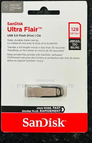 SanDisk Ultra Flair 128GB USB 3.0 Flash Drive