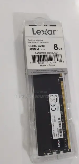 Lexar 8GB DDR4 3200MHz RAM ya Kompyuta