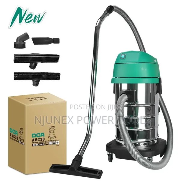 DCA AVC30 30L Wet/Dry Vacuum Cleaner - 1