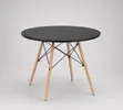 Eames-Style Black Kitchen/Dining Table - 2