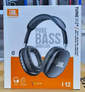 JBL Tune 112NC Wireless Pure Bass Over-Ear Headphones