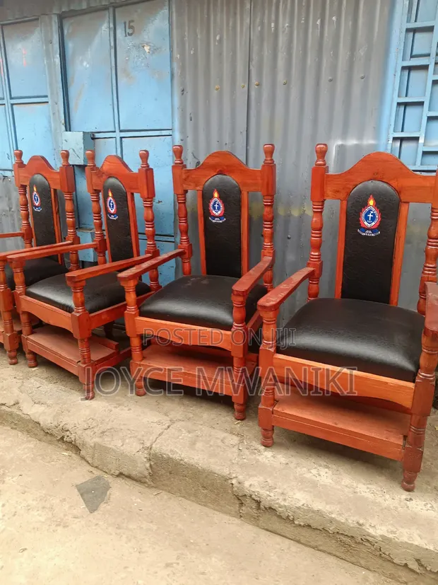 Bishop/Pastor Wooden Chair - 1