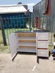 Kitchen Cabinet with Marble Top - 1
