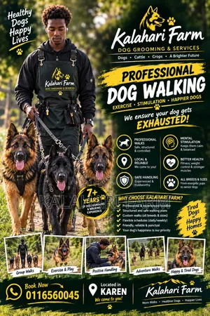 Kalahari Farm Professional Dog Walking