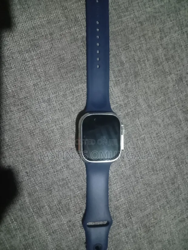 Smart Watch - Imetumika, Mkanda wa Bluu - 1