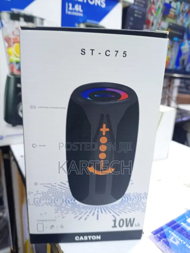 Caston ST-C75 Rechargeable Bluetooth Speaker with RGB Lights - 1