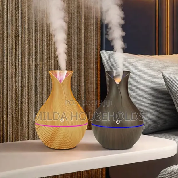 Humidifier ya Aromatherapy ya Ultrasonic 200ml yenye Mwanga wa LED - 1