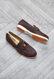 Hermes Loafers za Suede za Kiume Zenye Ubora - 4