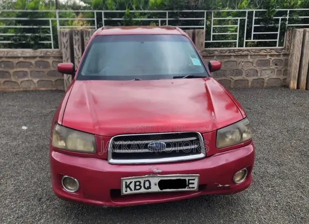 Subaru Forester 2004 Burgundy - 1