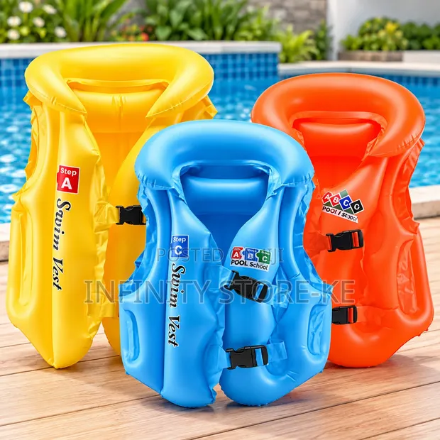 Inflatable Kids Swimming Aid Vest - 1