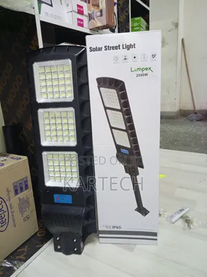 Lampex 2000W Solar LED Street Lamp Mwangaza Kali
