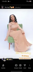 Evening Elegant Dress - Crimson Mesh Bodycon - 2