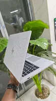 Silver Textured Decorative Laptop Skin - 2