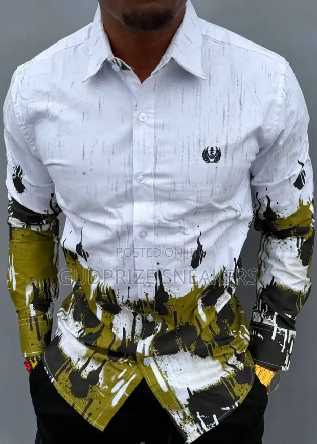 Shati za Pamba za Kiume za Clavis Fashion Hub - 1