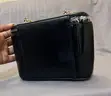 Mini Nyeusi Sling/Crossbody Bag yenye Chain Strap - 4