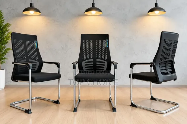 Modern Conference Chairs - Black - 1