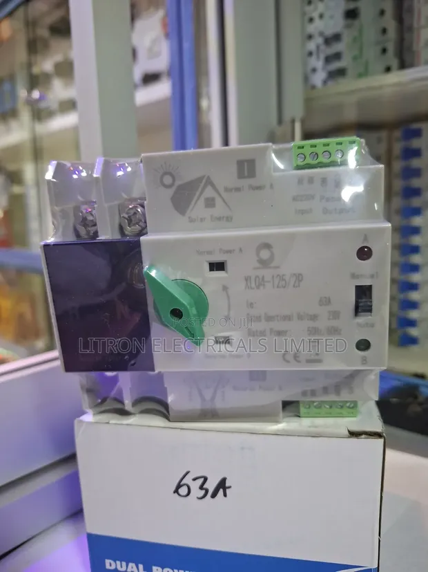 63A Automatic Changeover Single Phase - 1