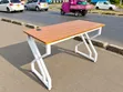 Modern Metallic Stand Office Desk - 1