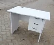 Boss Office Products Drawer Less Office Desk - 3ft - 5
