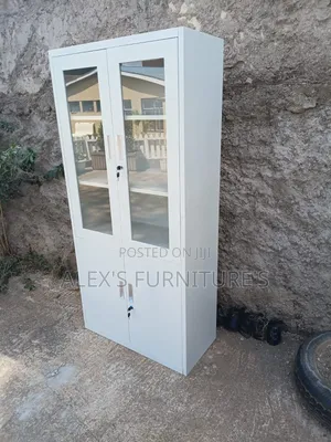 Boss Office Products Record Cabinet - 4 Shelves