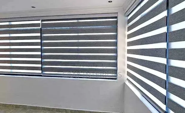 Office Window Blinds/Curtains - 1