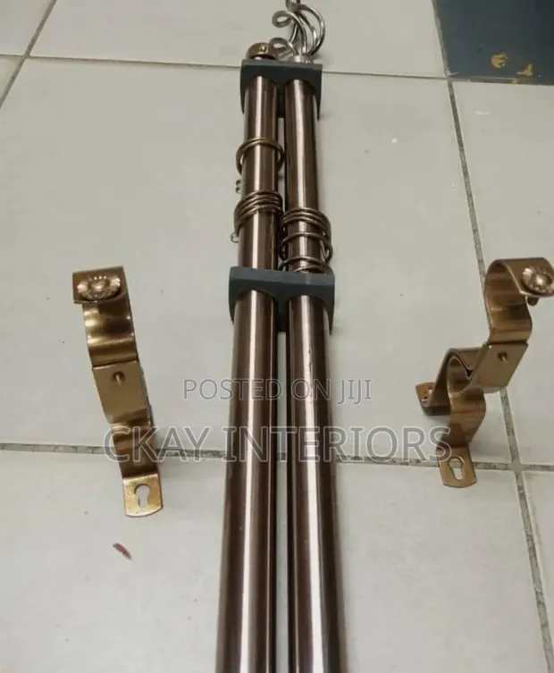 Fimbo ya Pazia Inayoweza Kurekebishwa - Home Interiors - 1