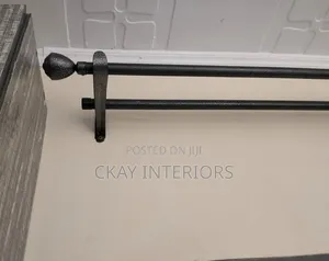 Powder Coated Curtain Rods - Jua Kali