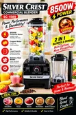 Silver Crest Commercial Blender 2L Black - 1