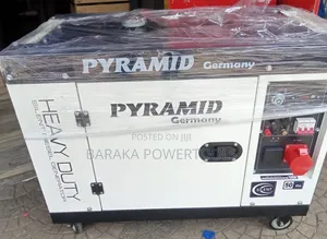 PYRAMID Germany 10kva 3-Phase Jenereta ya Dizeli Kimya