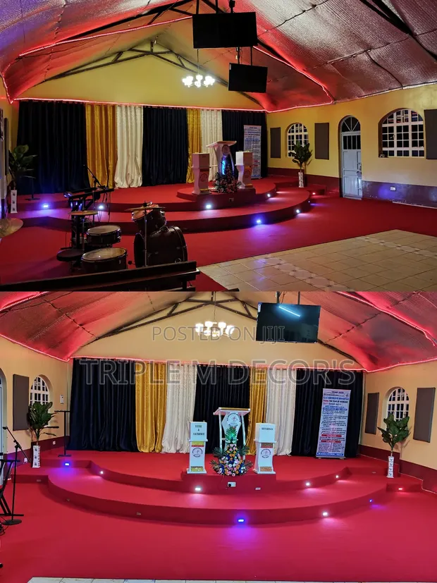 Delta Carpet 4mm - Church Altar Red - 1