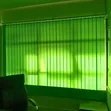 Light Green Vertical Window Blinds - Brand New - 1
