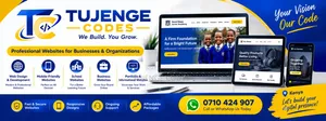 Professional Website Design & Development na Tujenge Codes