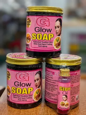 Glow Soap & Oil Set: 7-Day Skin Brightening & Spot Fading