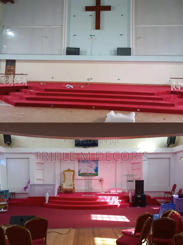 Red Delta Carpet 4mm Thickness - 1