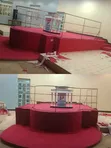 Church Platform Red 4mm Delta Floor Covering - 2
