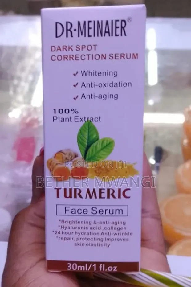 Dr Meinaier Turmeric Serum ya Kurekebisha Mabaka Meusi - 1