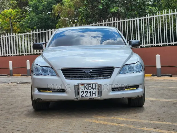 Toyota Mark X 2007 Silver - 1
